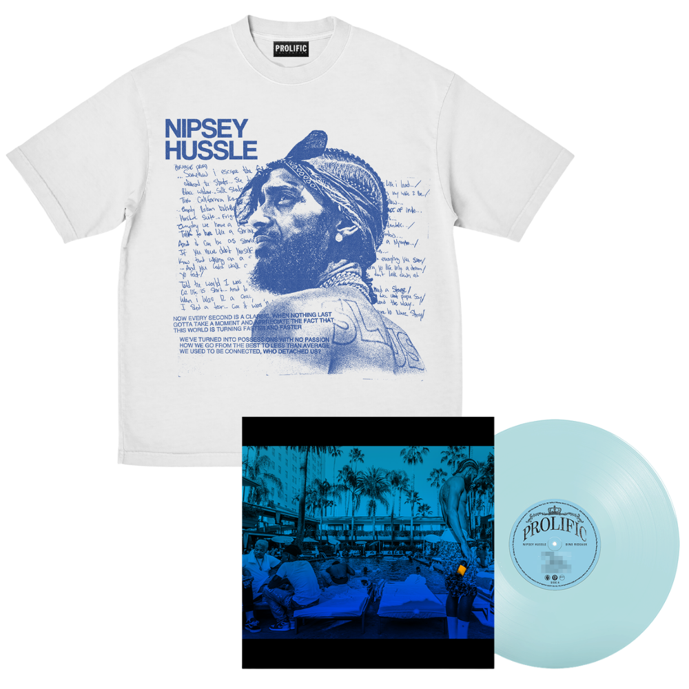 PROLIFIC Light Blue Vinyl and All Summer Tee fan pack